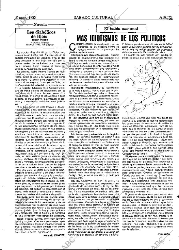 ABC MADRID 18-05-1985 página 61
