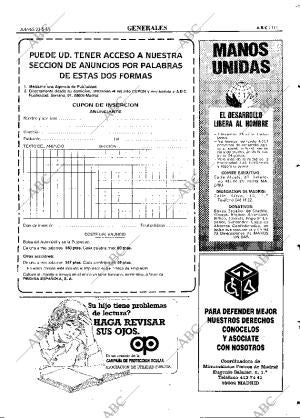 ABC MADRID 23-05-1985 página 111