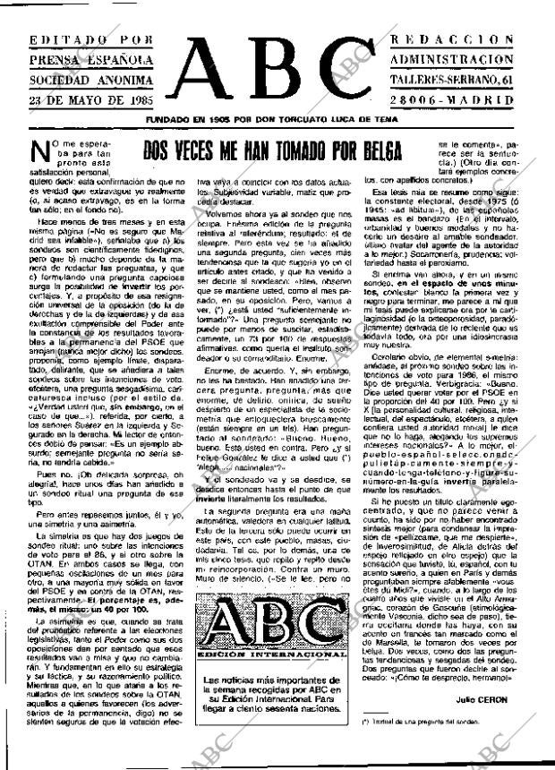 ABC MADRID 23-05-1985 página 3