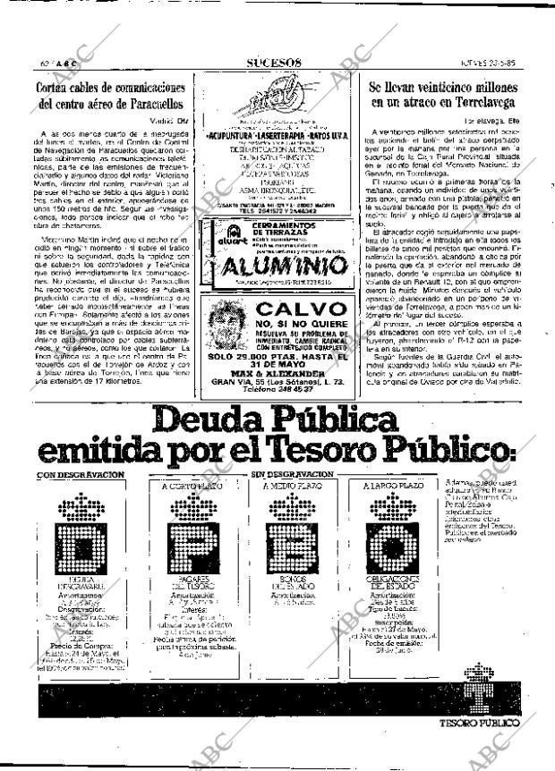 ABC MADRID 23-05-1985 página 62