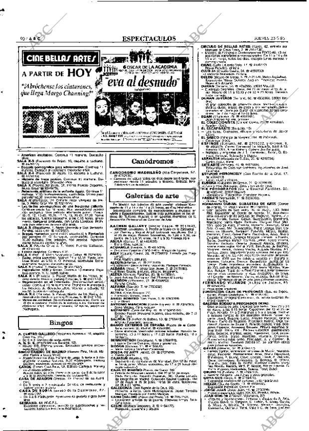 ABC MADRID 23-05-1985 página 90