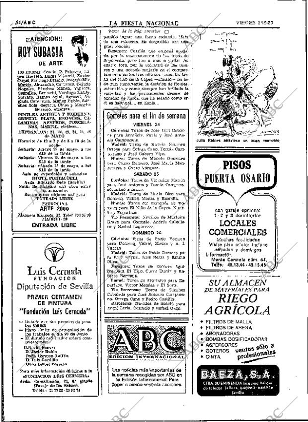 ABC SEVILLA 24-05-1985 página 54