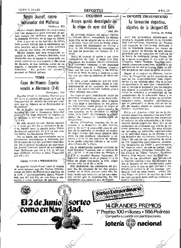 ABC SEVILLA 24-05-1985 página 59