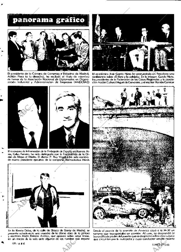 ABC MADRID 27-05-1985 página 108