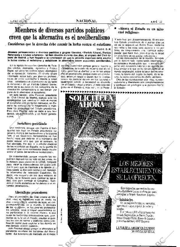 ABC MADRID 27-05-1985 página 23