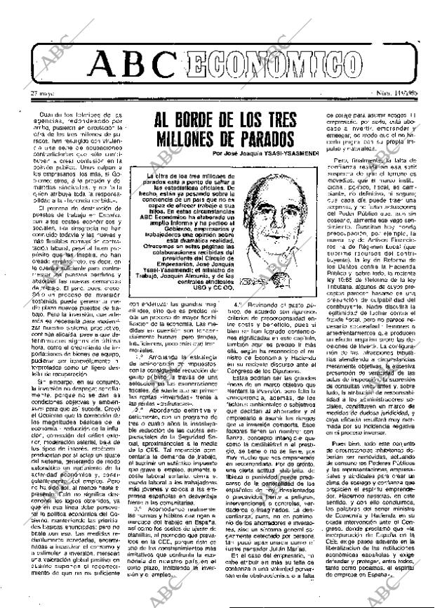 ABC MADRID 27-05-1985 página 39