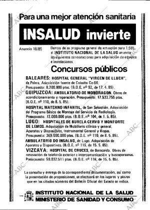 ABC MADRID 27-05-1985 página 6