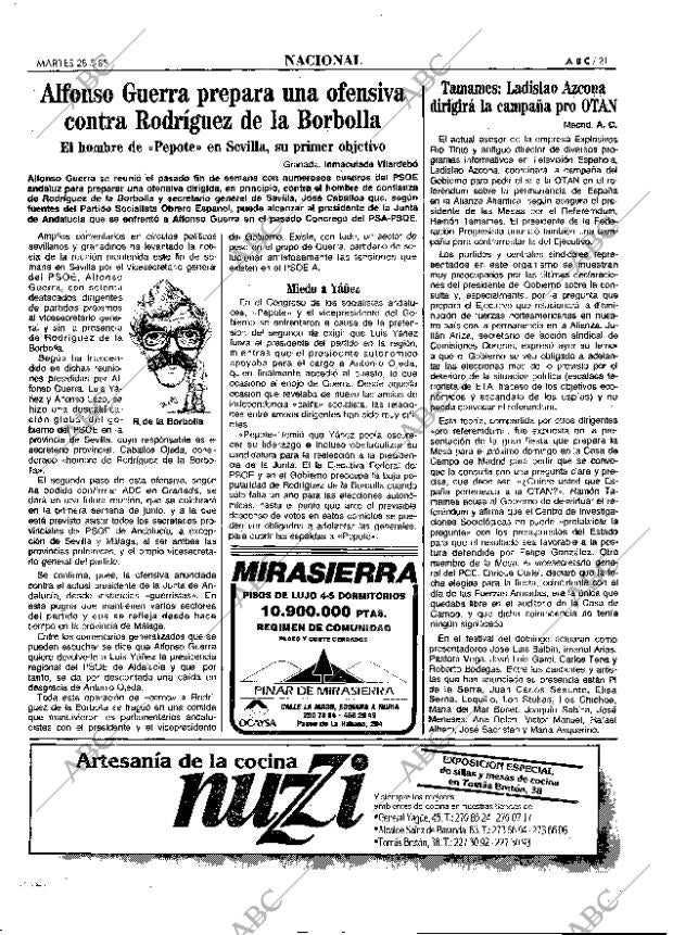 ABC MADRID 28-05-1985 página 21