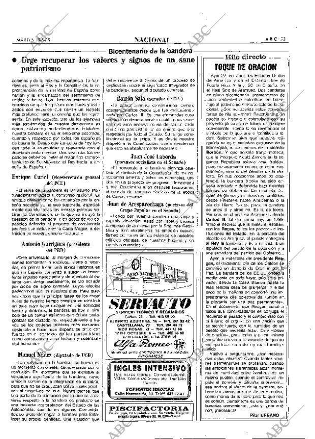 ABC MADRID 28-05-1985 página 23