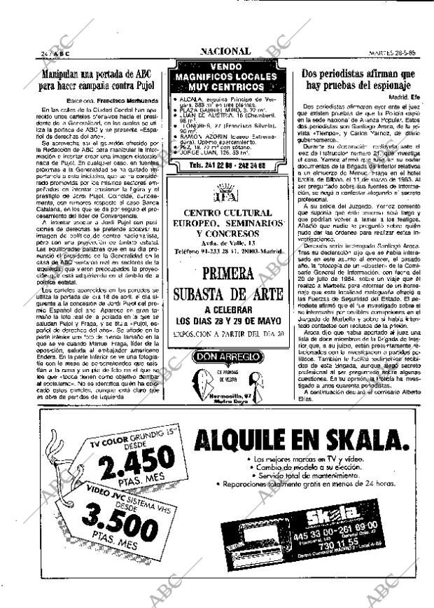 ABC MADRID 28-05-1985 página 24
