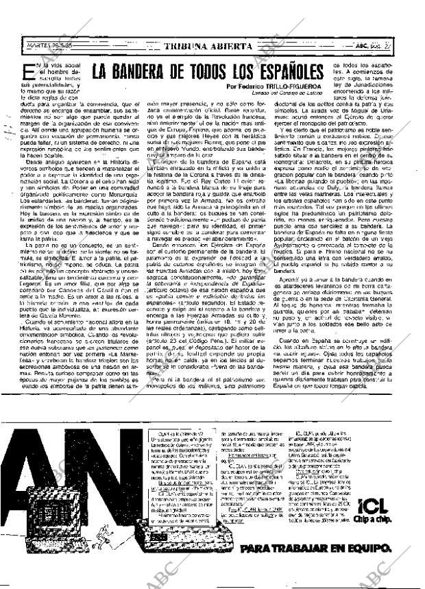 ABC MADRID 28-05-1985 página 27