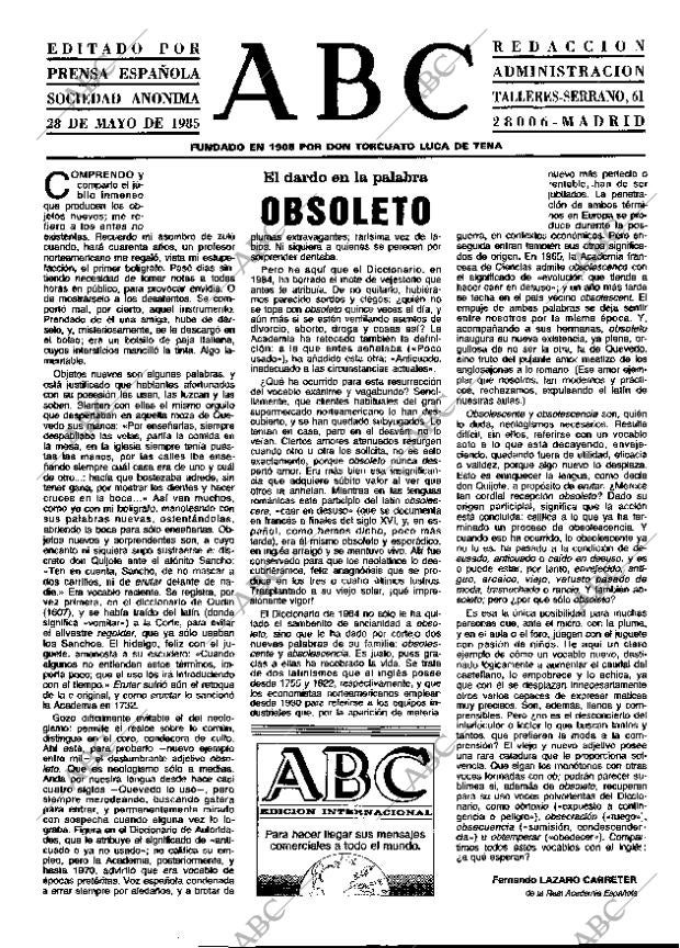 ABC MADRID 28-05-1985 página 3