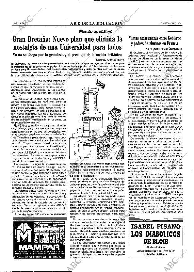 ABC MADRID 28-05-1985 página 46