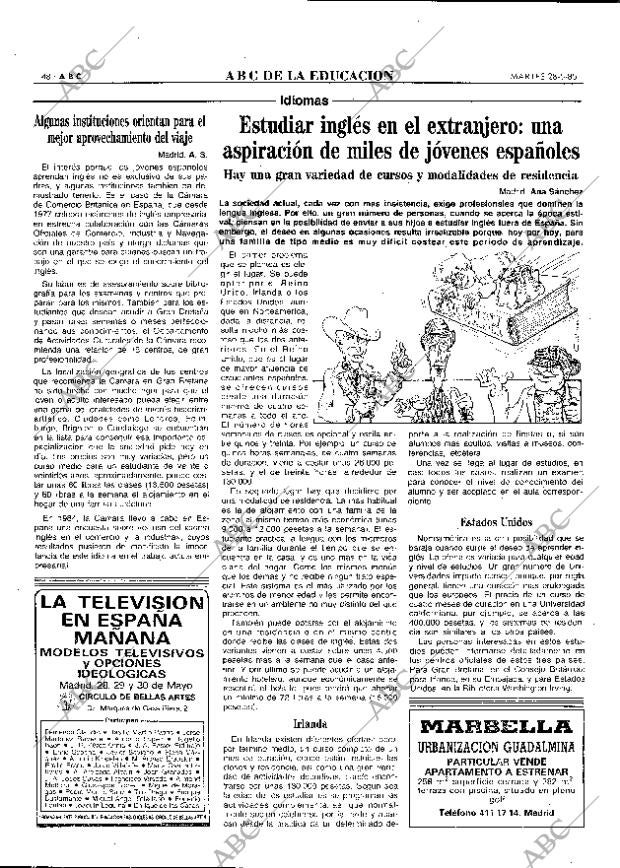 ABC MADRID 28-05-1985 página 48
