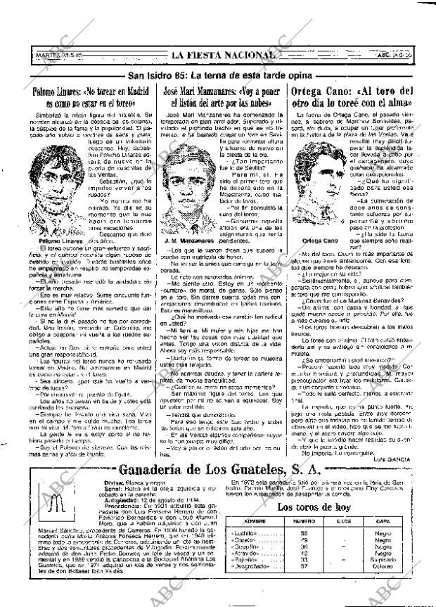 ABC MADRID 28-05-1985 página 55