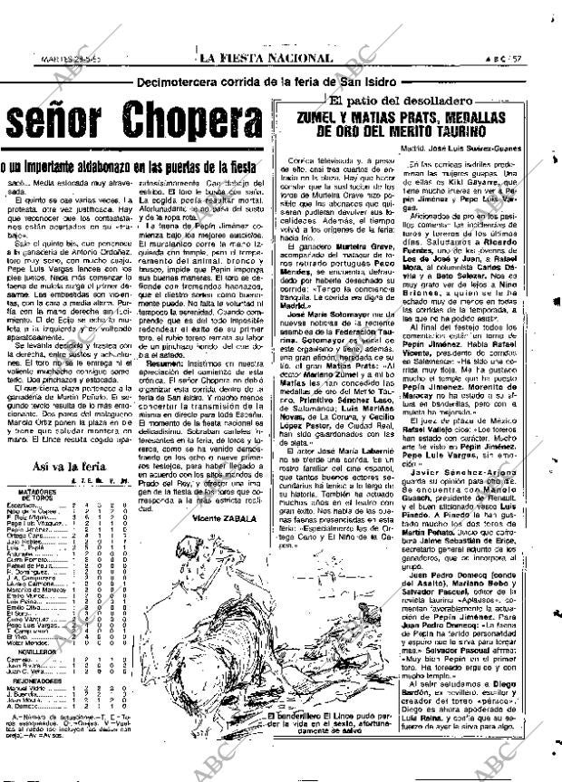 ABC MADRID 28-05-1985 página 57