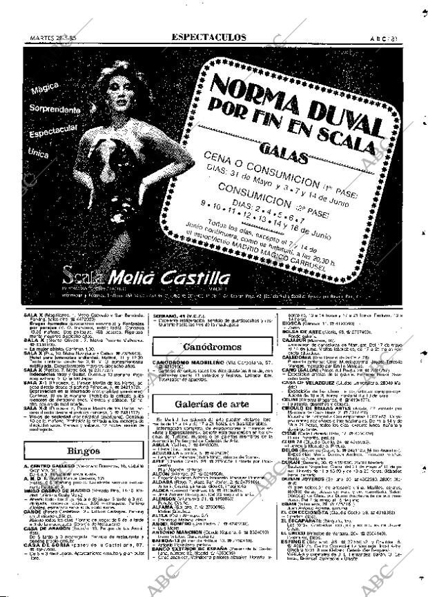 ABC MADRID 28-05-1985 página 81