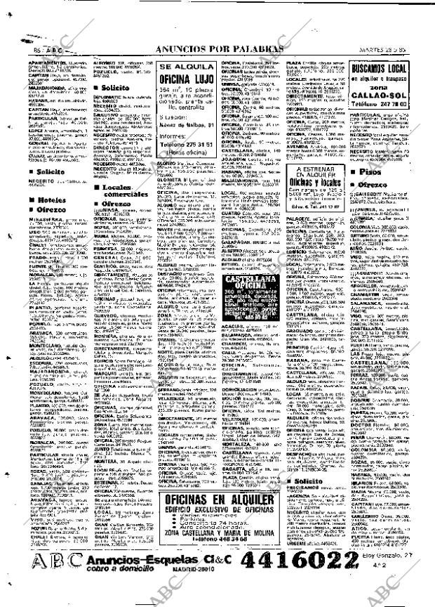 ABC MADRID 28-05-1985 página 86