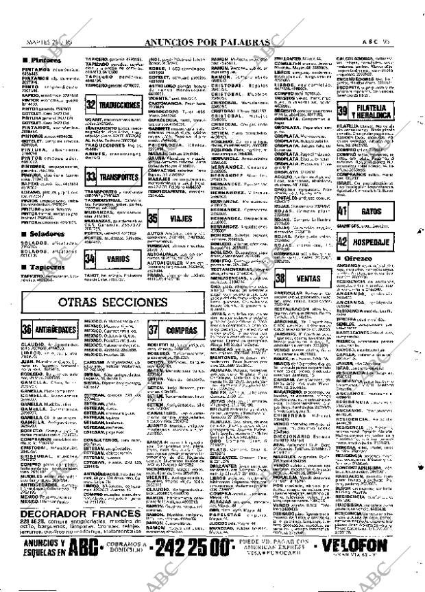 ABC MADRID 28-05-1985 página 95