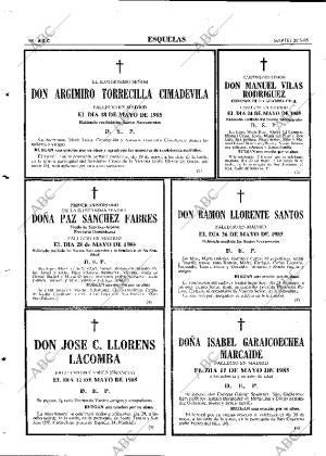 ABC MADRID 28-05-1985 página 98