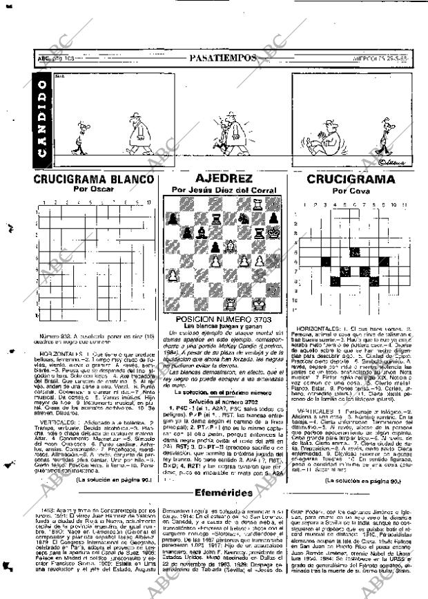 ABC MADRID 29-05-1985 página 108