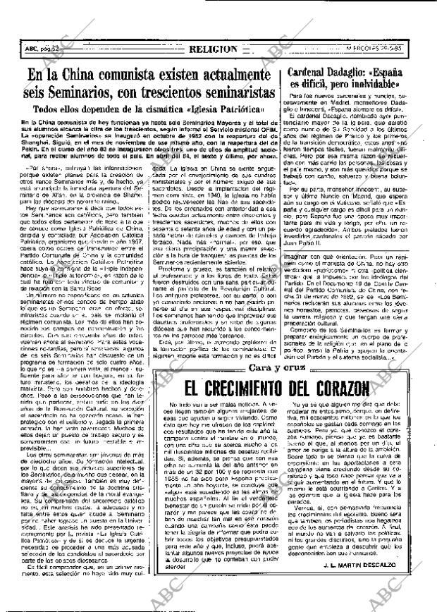 ABC MADRID 29-05-1985 página 52