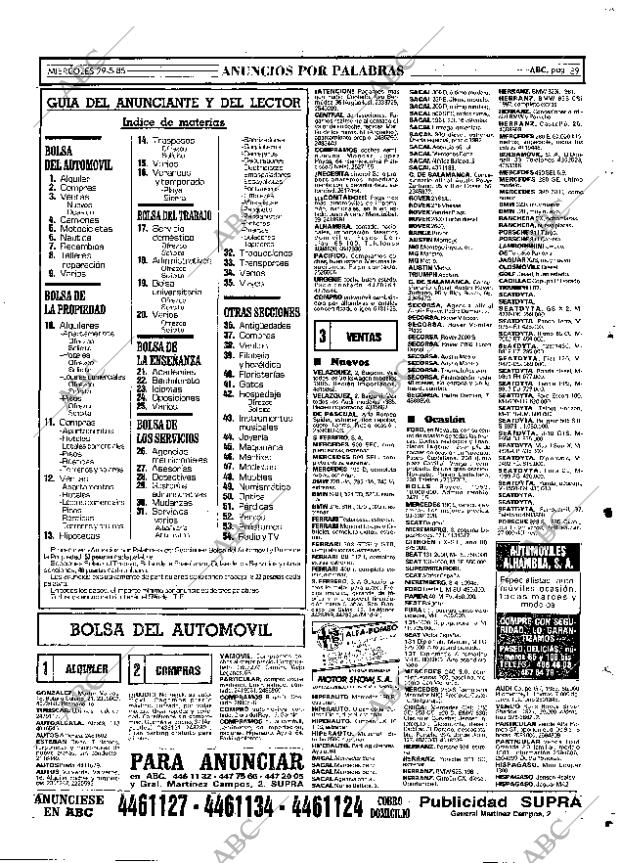 ABC MADRID 29-05-1985 página 89