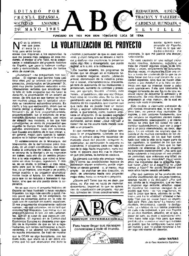 ABC SEVILLA 29-05-1985 página 3