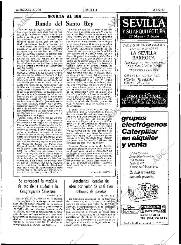 ABC SEVILLA 29-05-1985 página 37