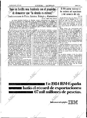 ABC SEVILLA 29-05-1985 página 45