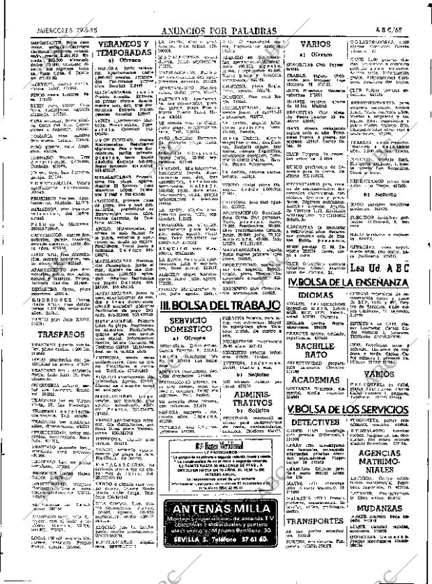 ABC SEVILLA 29-05-1985 página 65