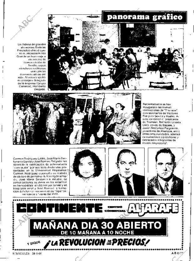 ABC SEVILLA 29-05-1985 página 77