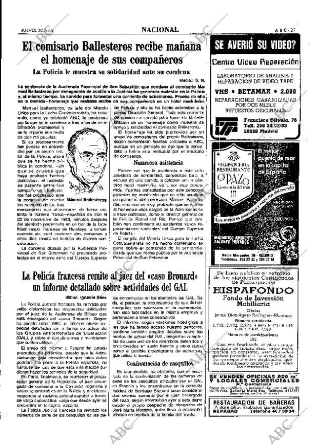 ABC MADRID 30-05-1985 página 27