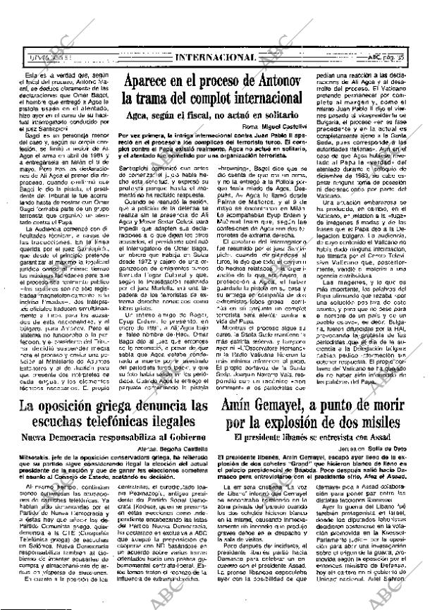 ABC MADRID 30-05-1985 página 35