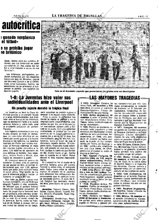 ABC MADRID 30-05-1985 página 65