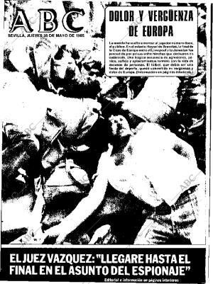 ABC SEVILLA 30-05-1985 página 1