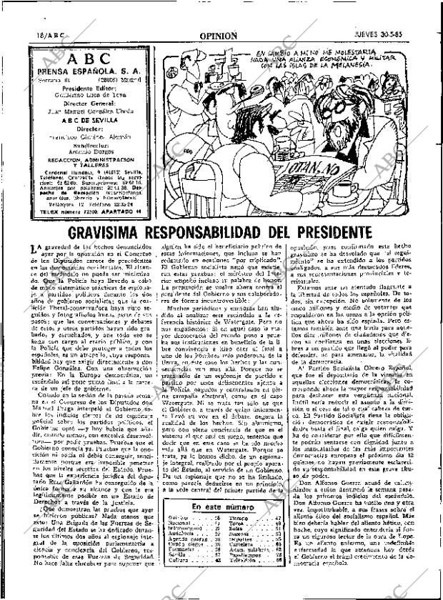ABC SEVILLA 30-05-1985 página 18