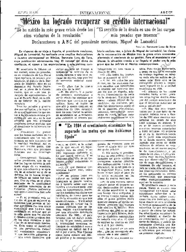 ABC SEVILLA 30-05-1985 página 27