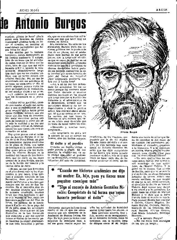 ABC SEVILLA 30-05-1985 página 45