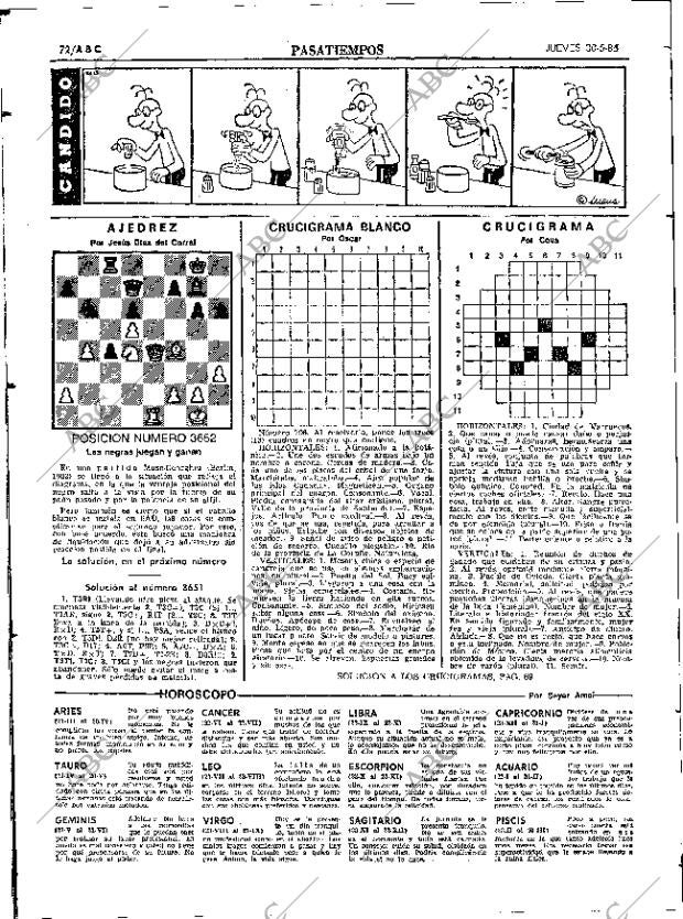 ABC SEVILLA 30-05-1985 página 72