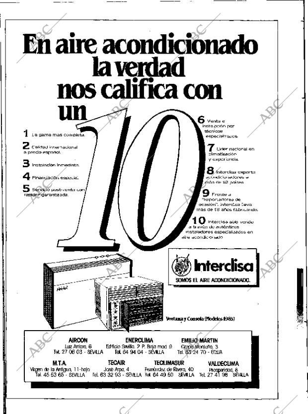 ABC SEVILLA 30-05-1985 página 76