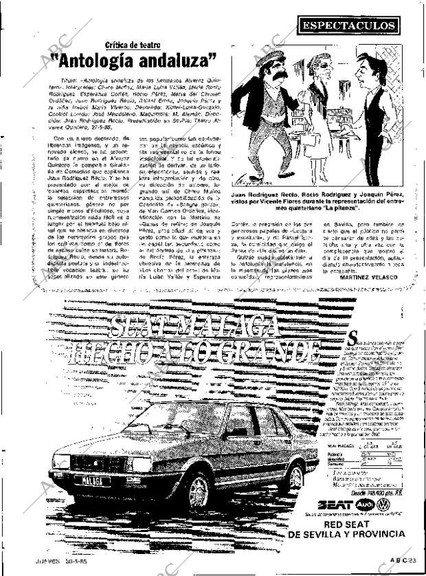ABC SEVILLA 30-05-1985 página 83