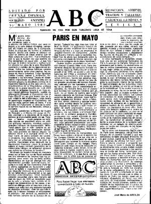 ABC SEVILLA 31-05-1985 página 3