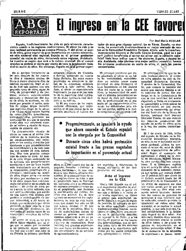 ABC SEVILLA 31-05-1985 página 38
