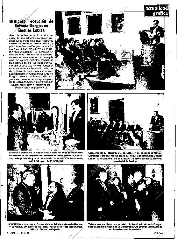 ABC SEVILLA 31-05-1985 página 7