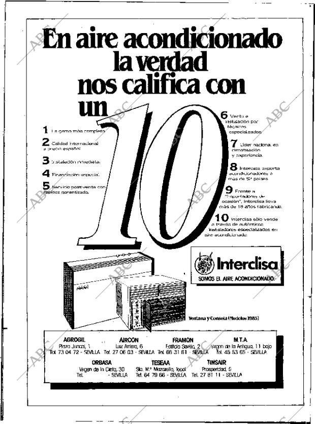 ABC SEVILLA 31-05-1985 página 76