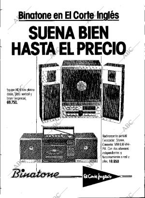 ABC SEVILLA 31-05-1985 página 9