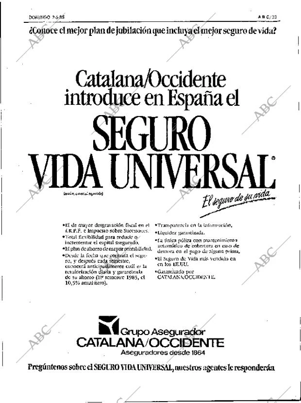 ABC SEVILLA 02-06-1985 página 23