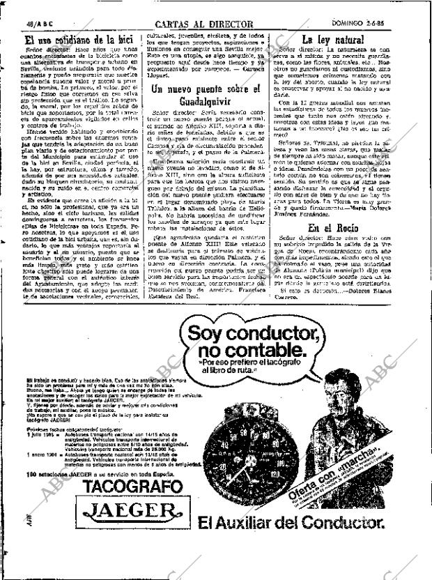 ABC SEVILLA 02-06-1985 página 48