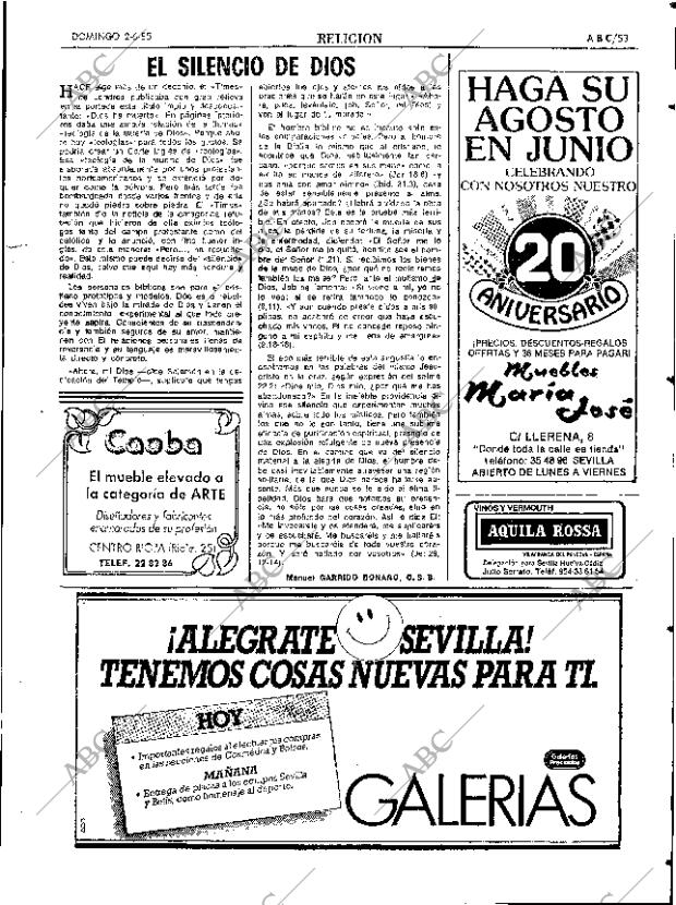 ABC SEVILLA 02-06-1985 página 53